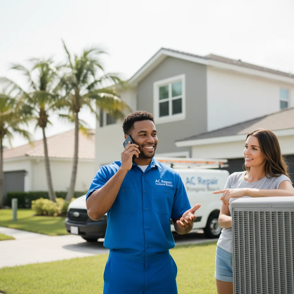 AC Repair Pompano Beach customer support in Mountain Ranch